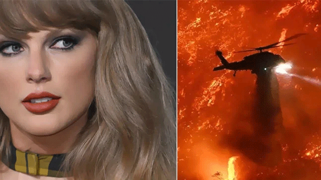 Taylor Swift donates to Los Angeles wildfires victims