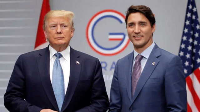 Trudeau rejects Trump threat to merge Canada into US