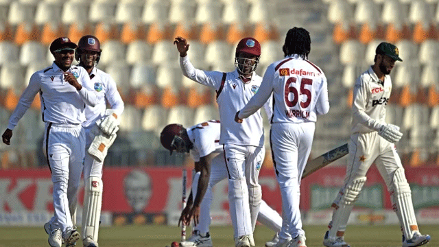 Second Test: West Indies beat Pakistan for first time in 35 years