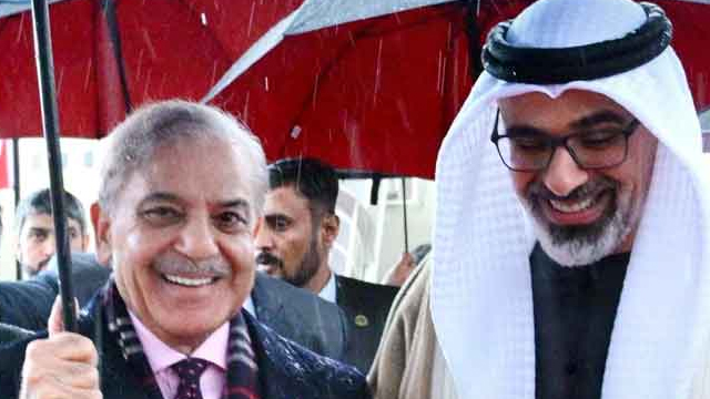 Abu Dhabi Crown Prince arrives in Pakistan