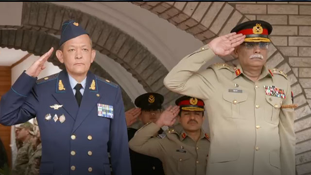 Uzbek deputy defence minister calls on CJCSC Gen Shamshad