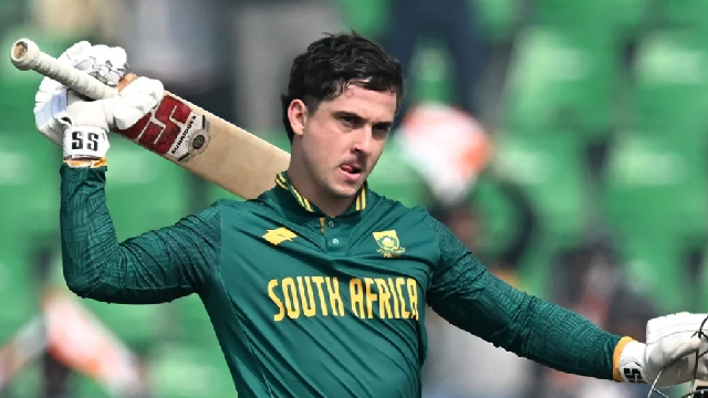 Matthew Breetzke creates history on ODI debut