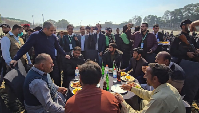 Mohsin Naqvi hosts special luncheon in honor of Gaddafi Stadium workers