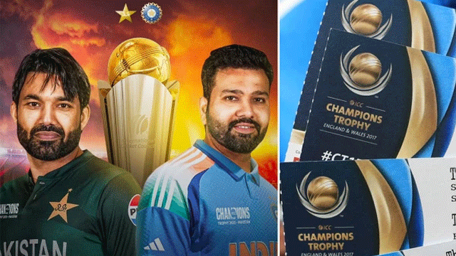 Champions Trophy: Pakistan-India match’s additional tickets go on sale today