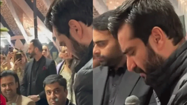WATCH: Actor Hamza Ali Abbasi officiates Nikkah ceremony
