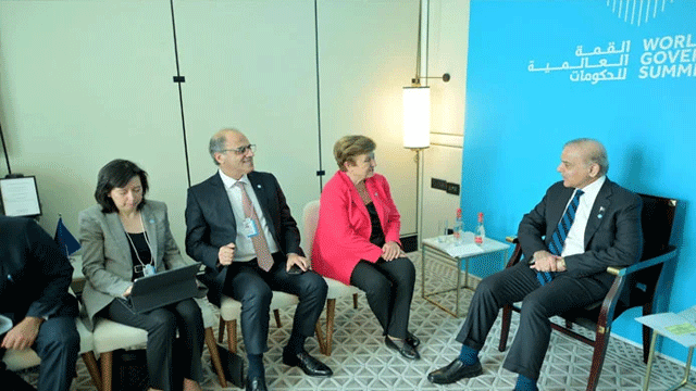 In a meeting with PM, IMF chief lauds Pakistan for effective program implementation