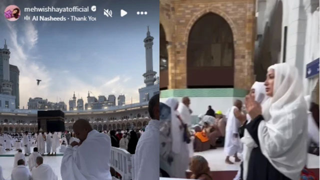 Mehwish Hayat performs Umrah, shares photos on Instagram