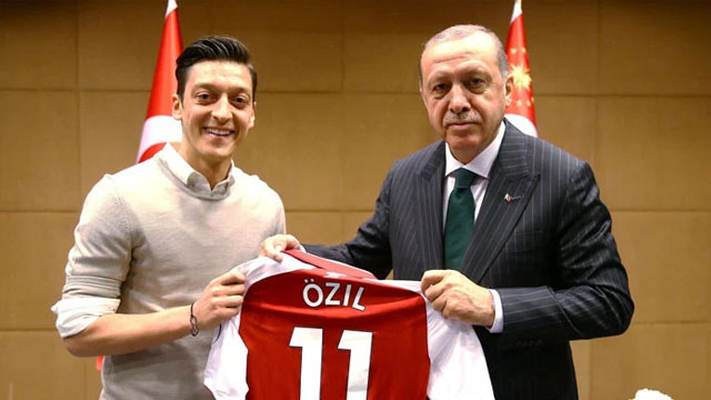Former German footballer Mesut Ozil joins Erdogan’s AK Party