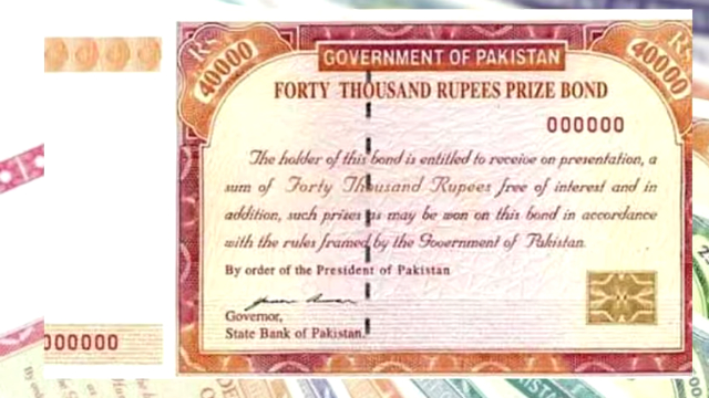 Rs40000 Prize Bond draw results announced today – Check here