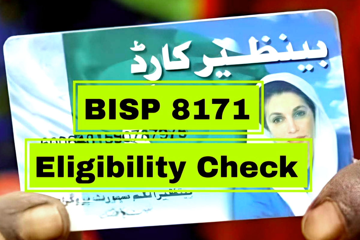 Check BISP Eligibility, Balance and Payments through 8171 Web Portal