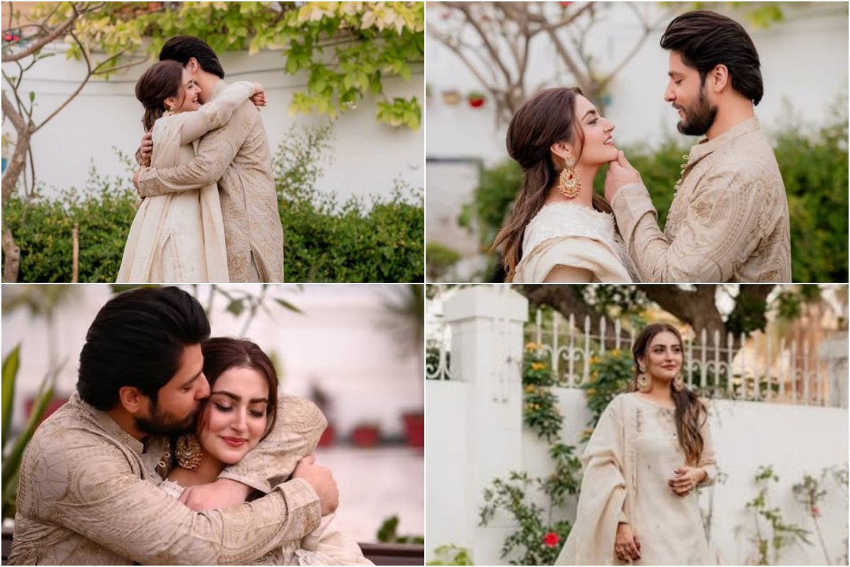 Hiba Bukhari & Arez Ahmed Eid 2025 Pictures