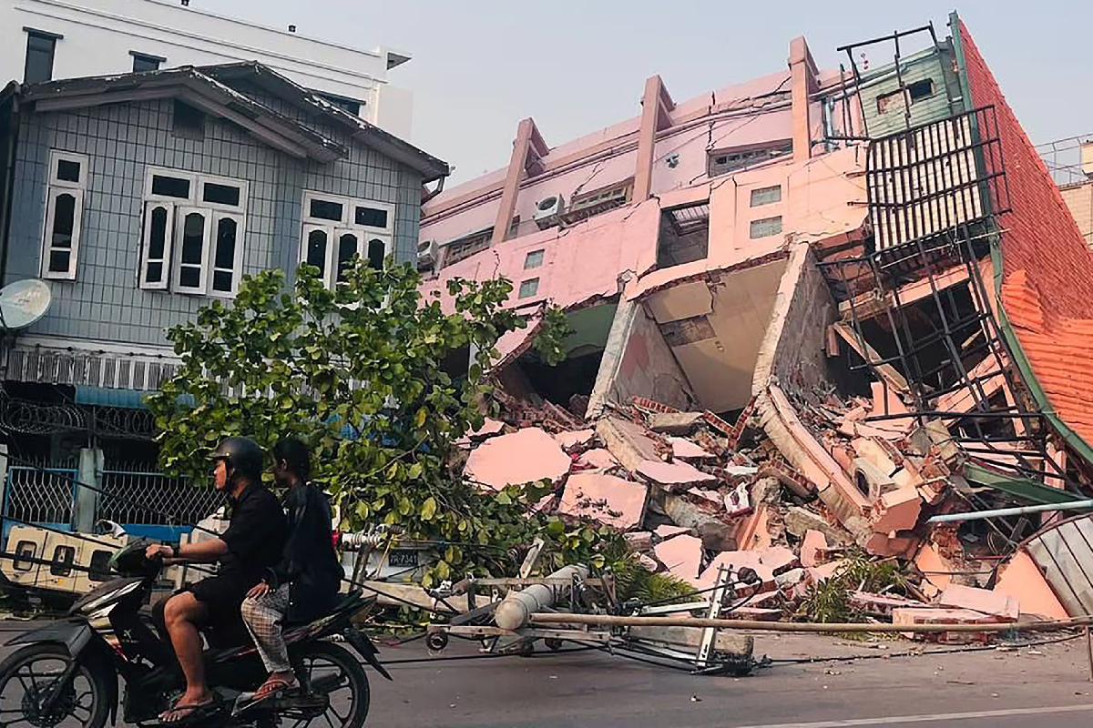 Over 500 dead in in Myanmar and Thailand earthquake
