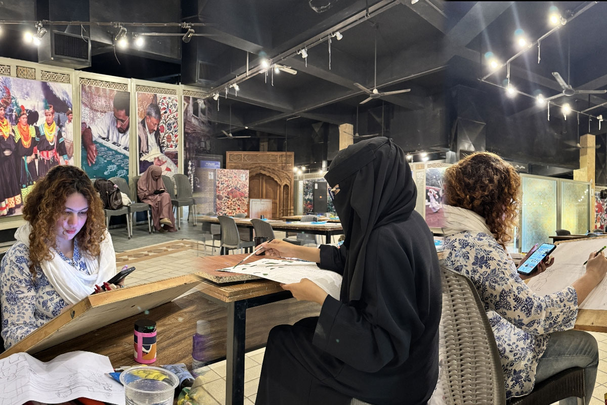 Painting Competition Held to Honor Heroes of Jaffar Express Train Incident