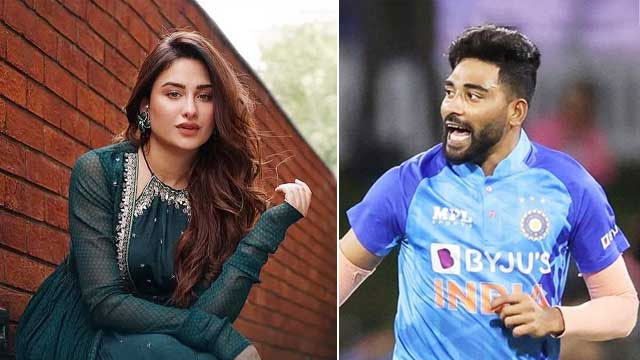 Who is Mahira Sharma? Indian actress dating cricketer Mohammed Siraj