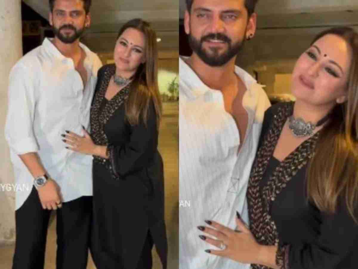 Sonakshi Sinha and Zaheer Iqbal’s first Eid after marriage, videos go viral