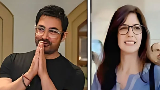 WATCH: Aamir Khan makes first appearance with Gauri Spratt