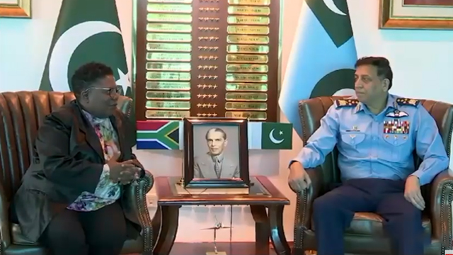 South African delegation meets PAF chief