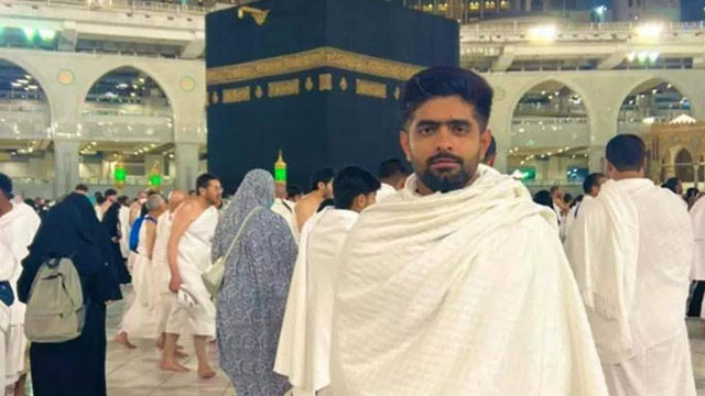 Babar Azam performs Umrah; brother shares moments from Makkah
