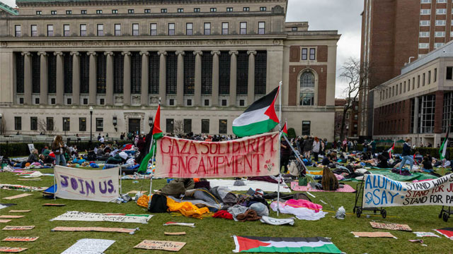 ‘Don’t write on Gaza, Ukraine’, Columbia University cautions students