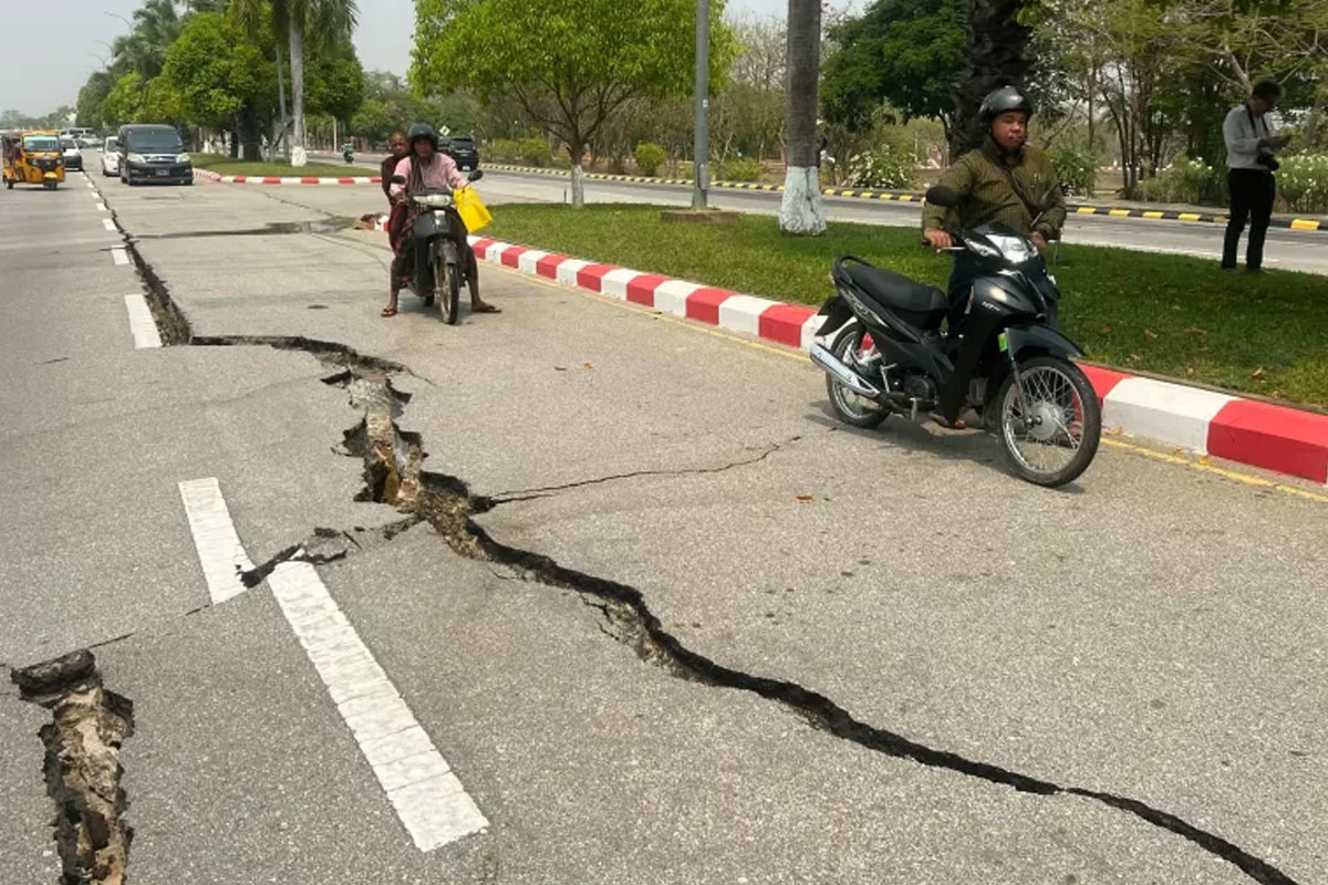 Powerful earthquakes rock Myanmar and Thailand