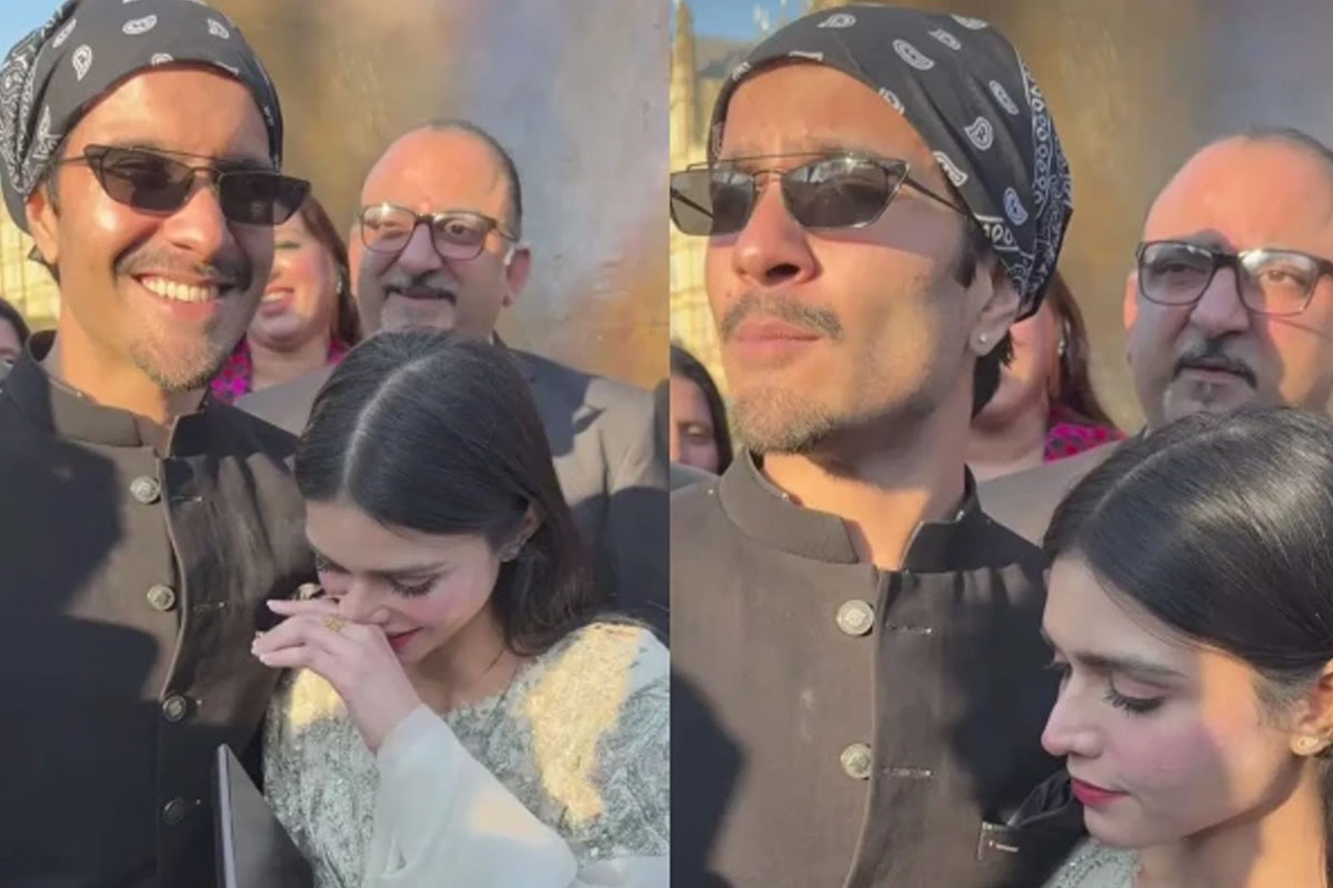 How did Feroze Khan meet his wife Dr Zainab for the first time?