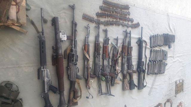 Evidence shows foreign arms from Afghanistan being used on Pakistani soil