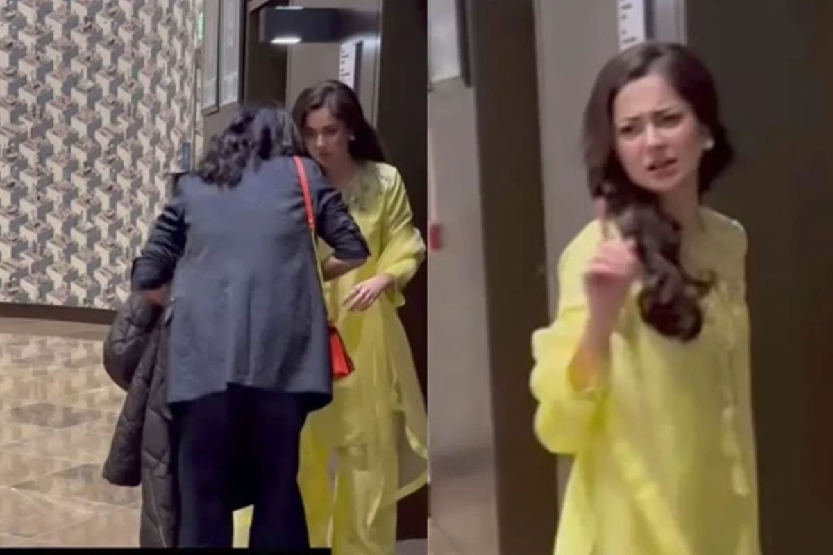 WATCH: Was Hania Aamir trying to hide vape or lighter from camera’s eye?