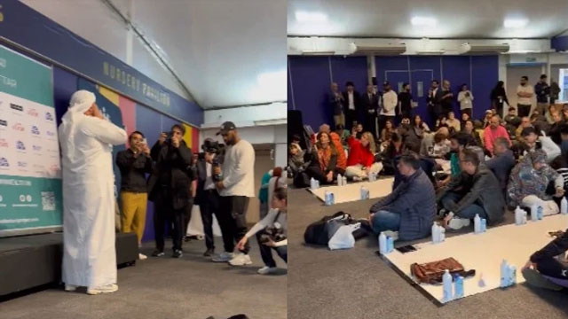 Lord’s Cricket Ground echoed with Azaan