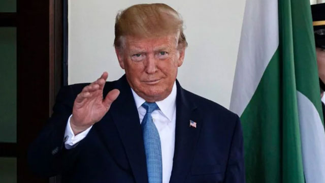 Why did Trump offer thanks to Pakistan?