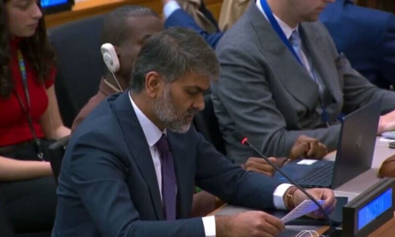 Pakistan urges global action to stop terrorists using illicit weapons