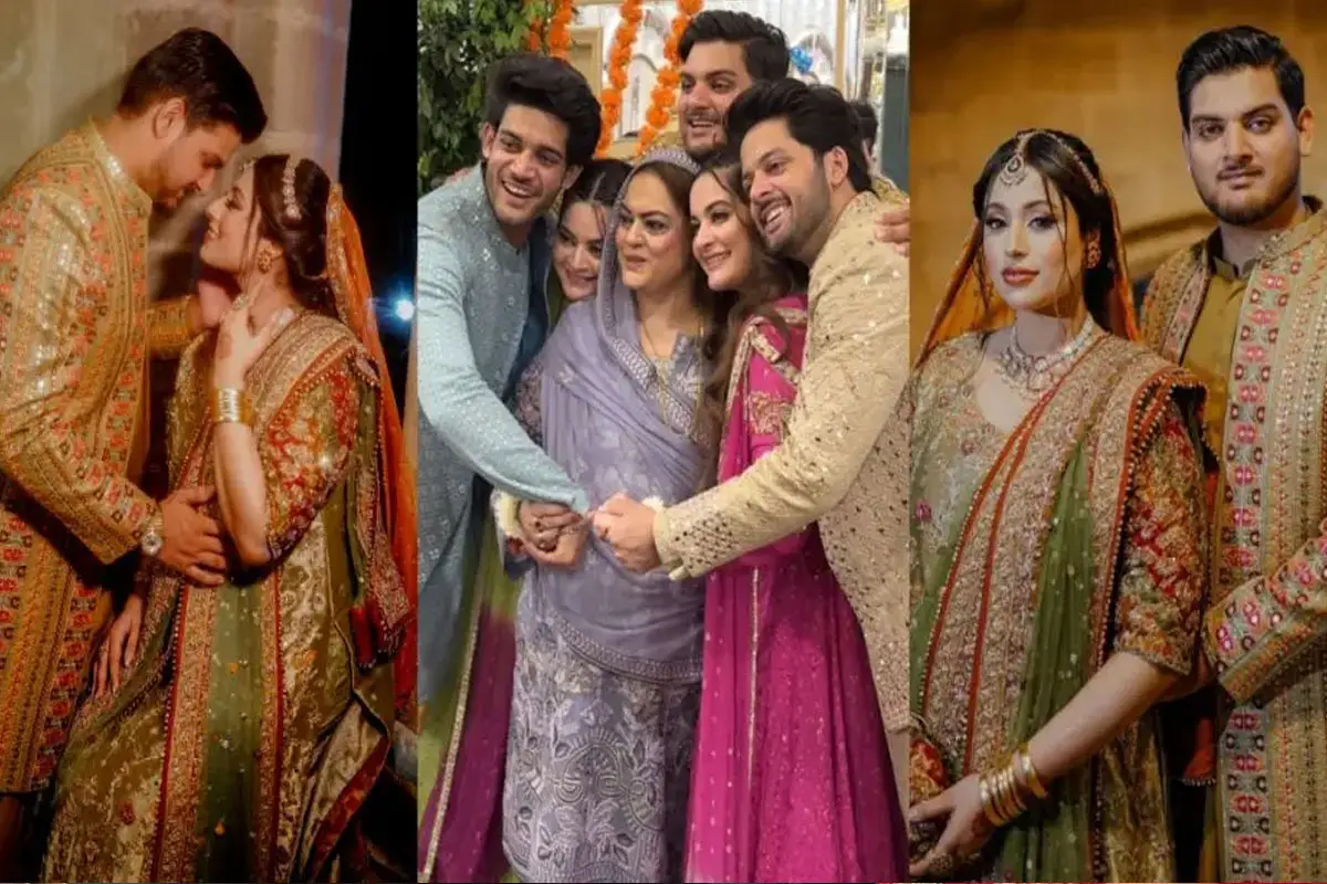 Aiman Khan & Minal Khan Brother Maaz Khan Mehndi Event Videos