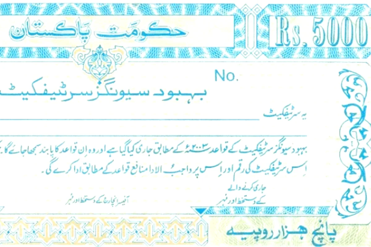 Latest monthly return on Rs2 lakh investment in Behbood Savings Certificates