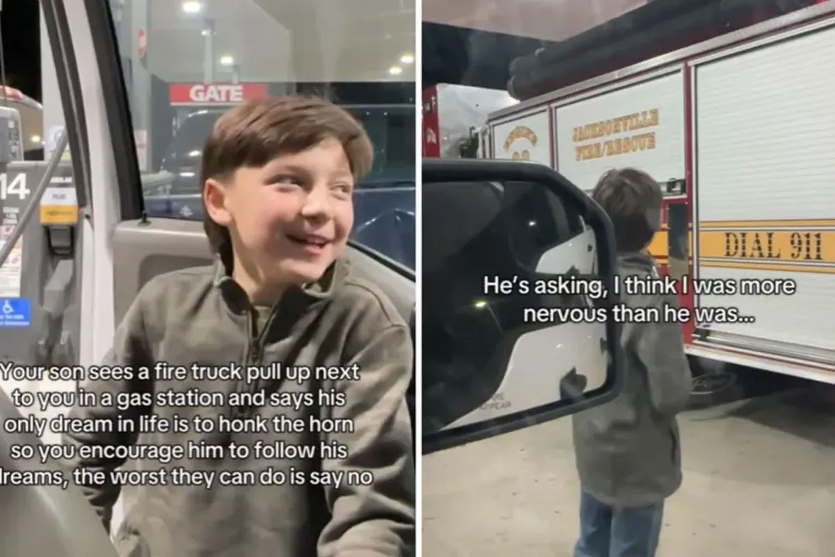 Taylor Mosley’s Son Surprises Fire Crew in Viral Gas Station Moment