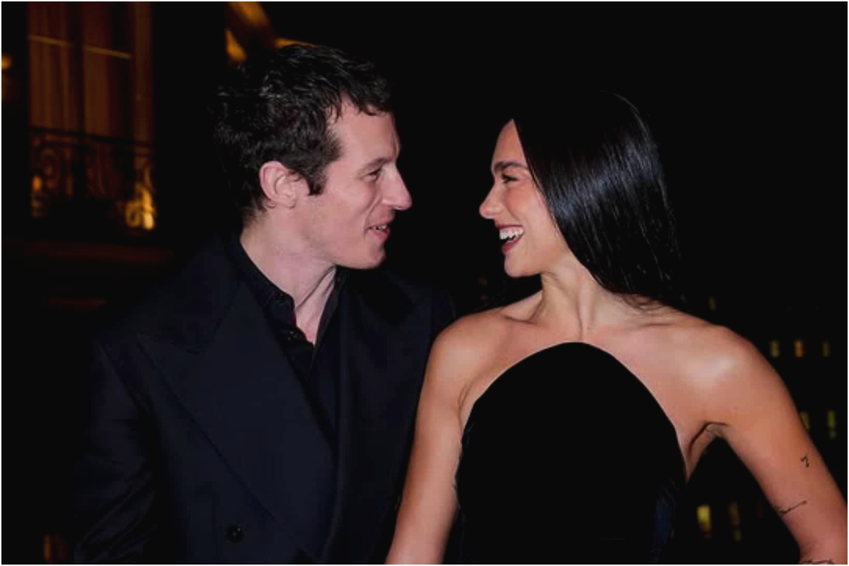 Dua Lipa Shares Photo with Fiancé Callum Turner After Tour