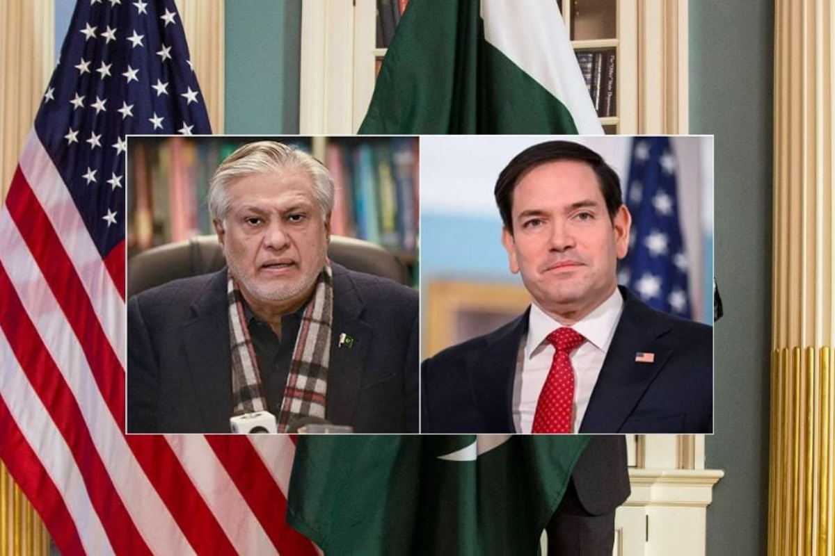 Ishaq Dar discusses bilateral matters with US Secretary