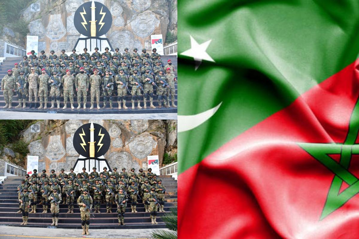 Joint military drills begin between Pakistan, Morocco