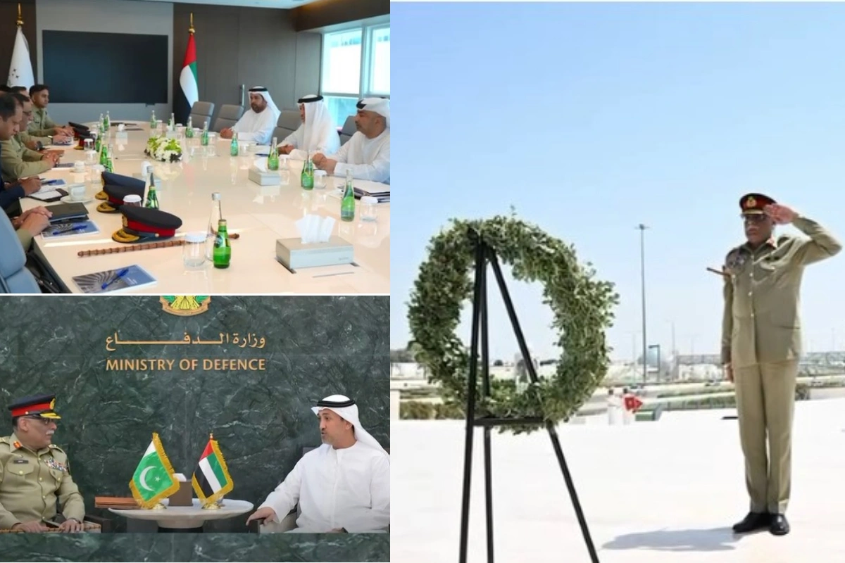 CJCSC meets UAE leaders to boost defense ties