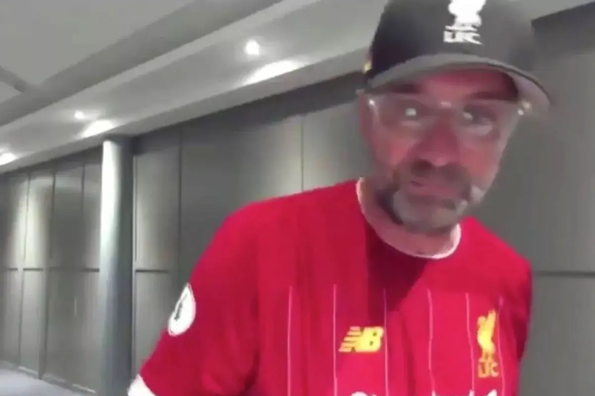 Jurgen Klopp broke down in tears
