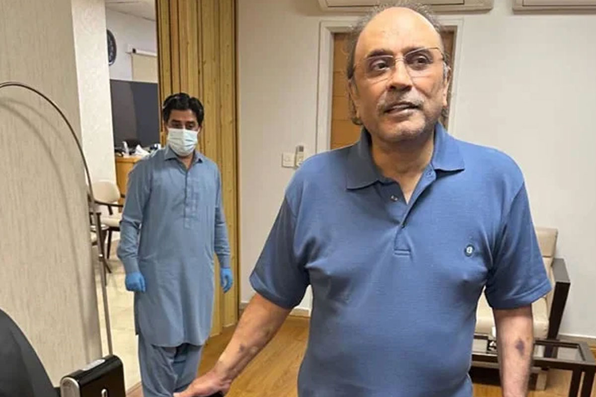 President Zardari tested positive for Covid-19: Dr Asim Hussain