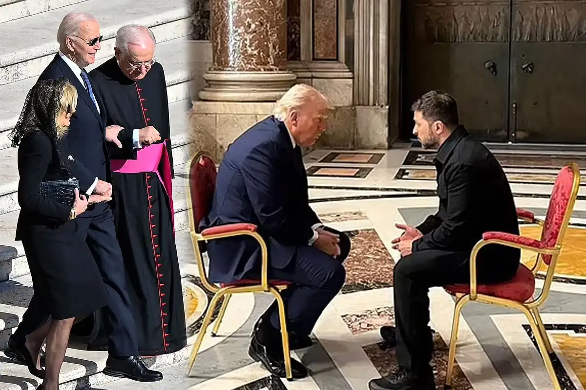 Trump, Zelensky, Biden Criticized for Breaking Dress Code at Pope’s Funeral