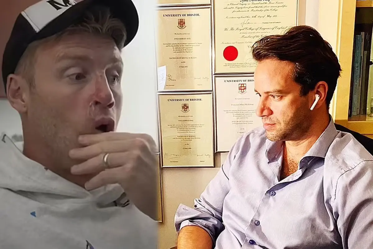 Who is Jahrad Haq? The surgeon who saved Andrew Flintoff’s face