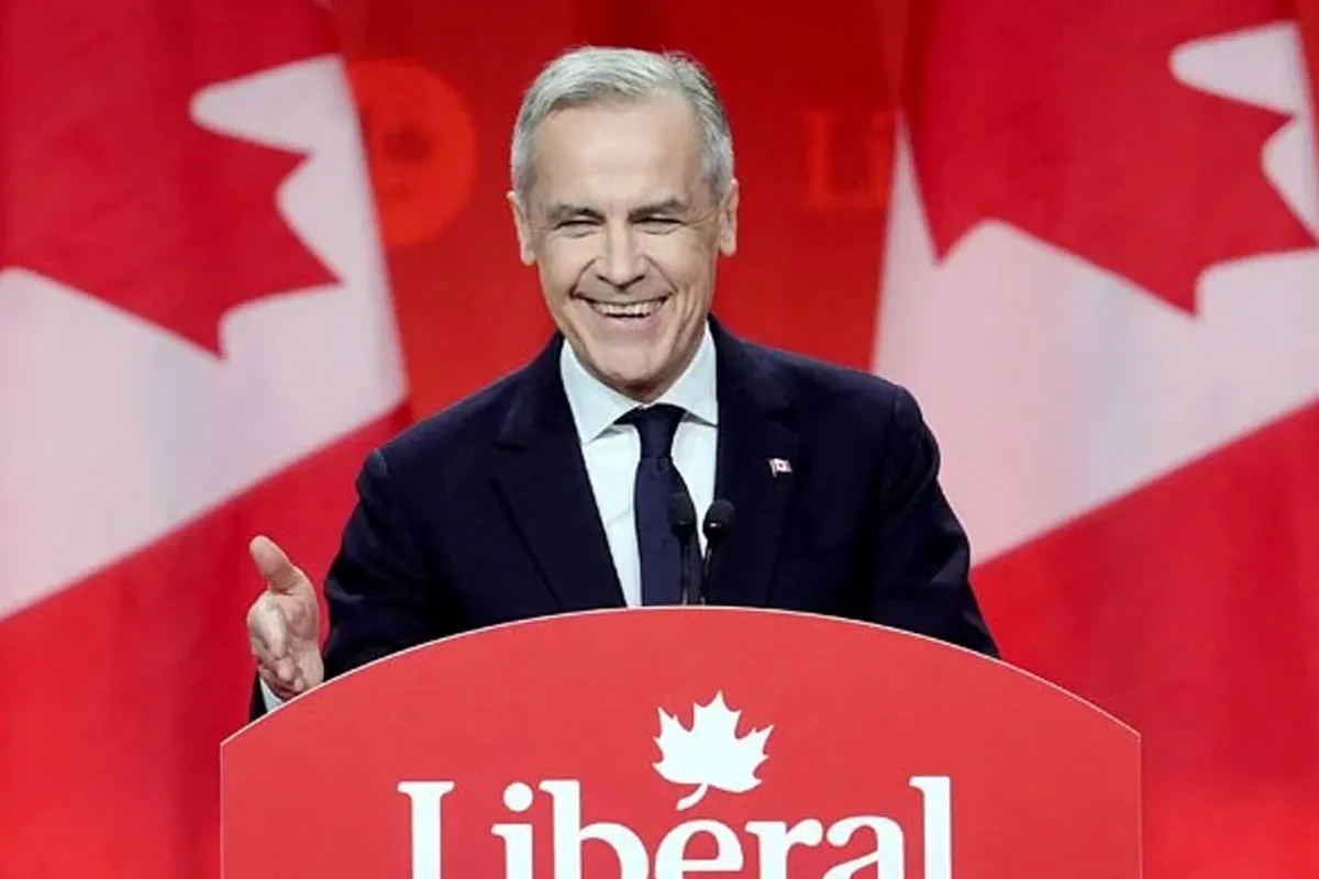 Canadian PM Carney attacks Trump in victory speech