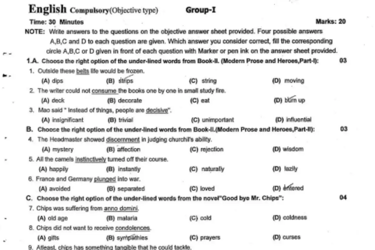 Latest Class 12 English Past Papers Now Available for BISE Rawalpindi Students, 2025 Exams
