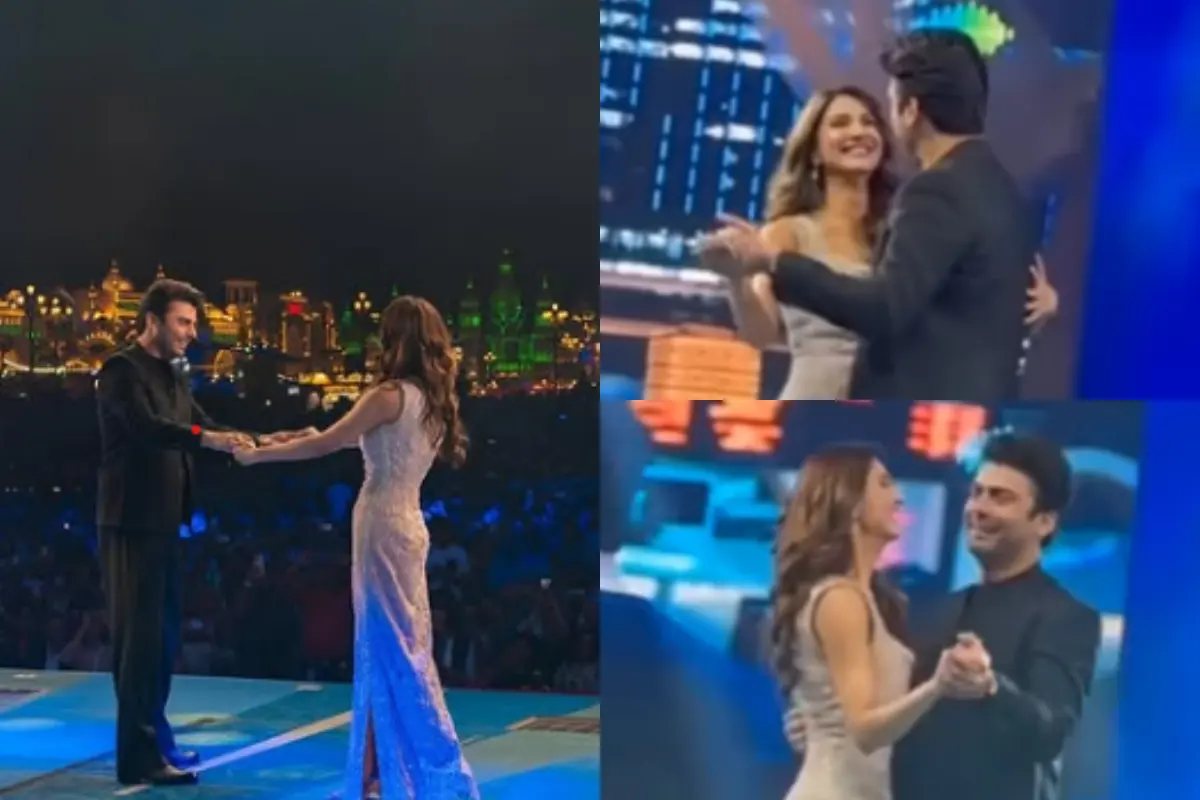 Fawad Khan Sets the Stage on Fire By Grooving with Vaani Kapoor On Stage: Watch