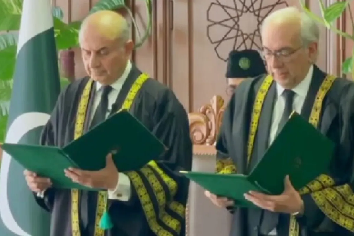 Justice Mansoor Ali Shah Takes Oath as Pakistan’s New Acting Chief Justice