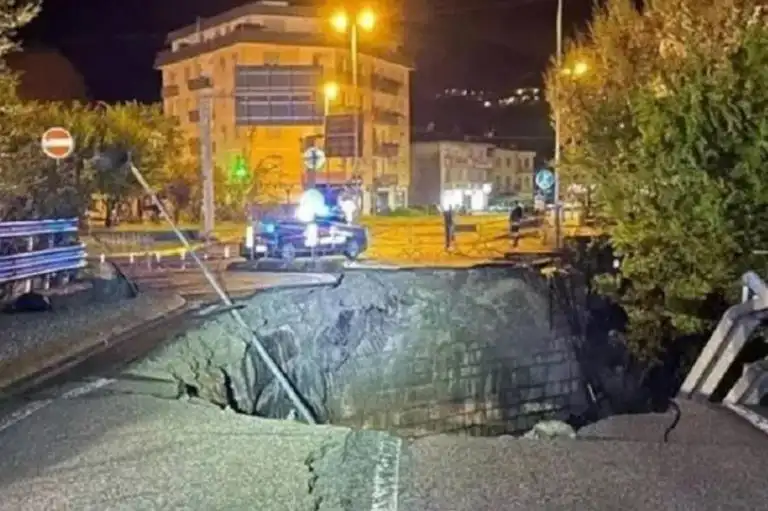 Father and Son Die After Car Falls Into Sinkhole