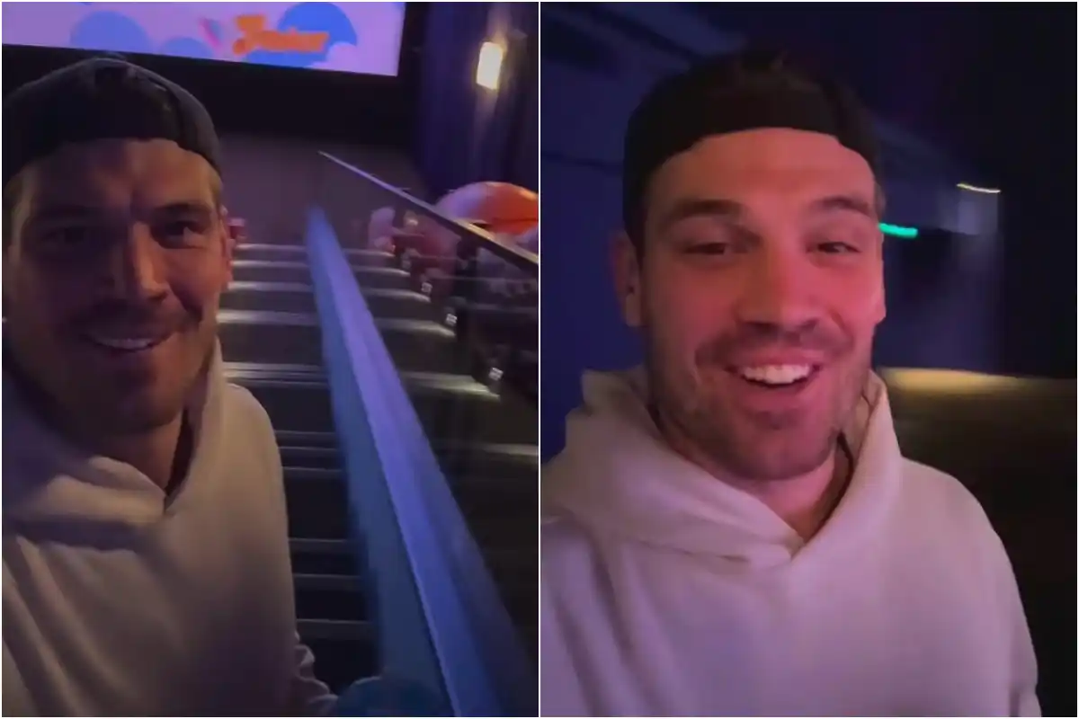 Where’s Tammy? Matt Zukowski Attends Movie Alone