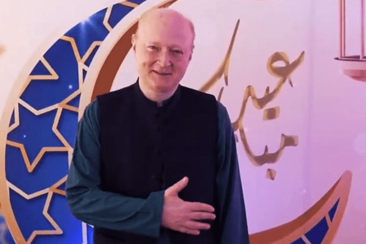 WATCH: German CG Dr. Ruediger Lotz extends Eid greetings to Pakistani nation