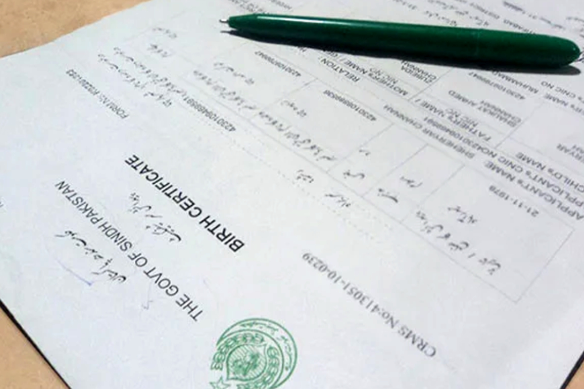 How to apply for NADRA B-Form (Child Registration Certificate) Online – Fee & Process