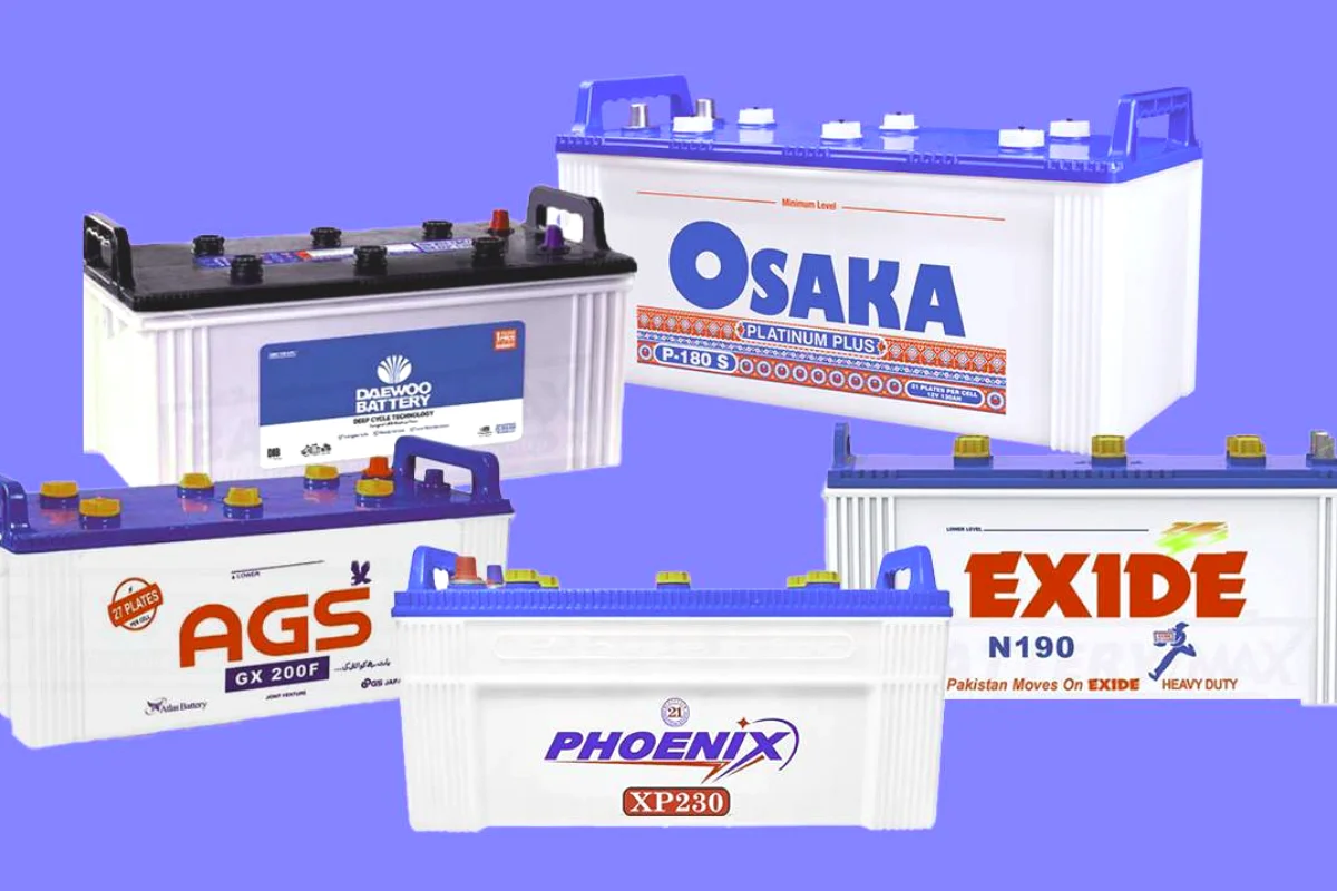 UPS & Solar Battery Rates in Pakistan – April 2025 Update